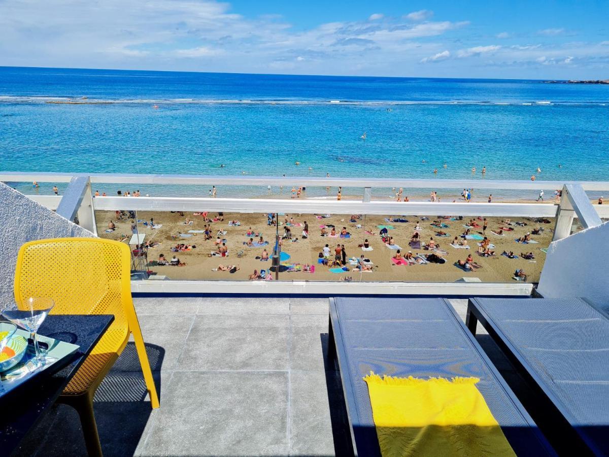 Luxury Suite Over The Beach 大加那利岛拉斯帕尔马斯 外观 照片